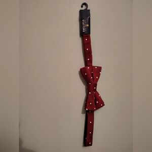 Stafford Polka Dot Bow Tie - New With Tag